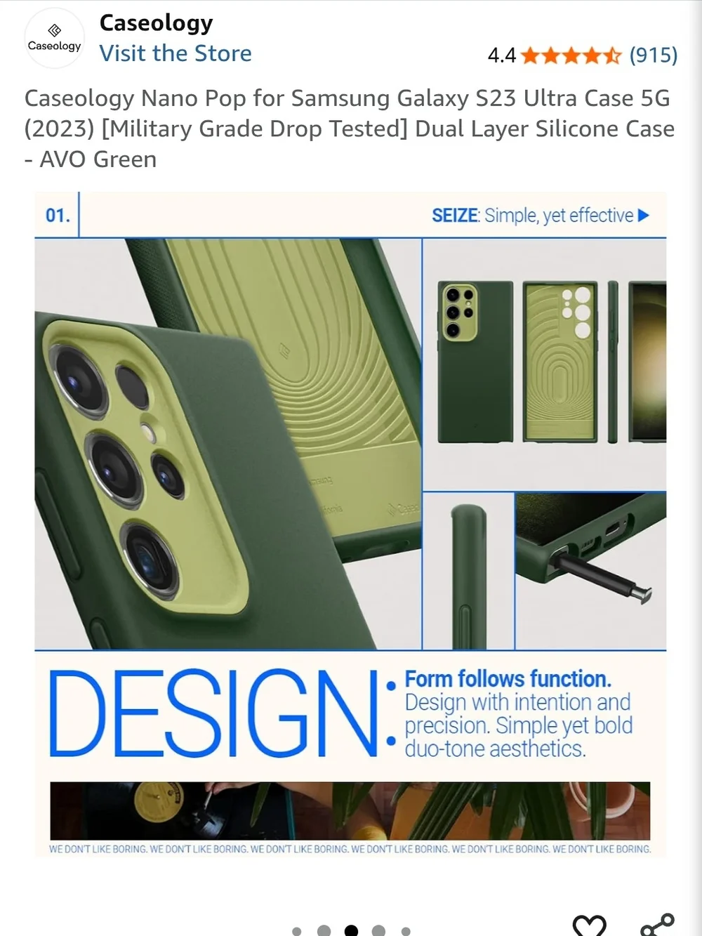 Samsung Galaxy 23 ULTRA Silicone Phone Case in Dark Green - caseology